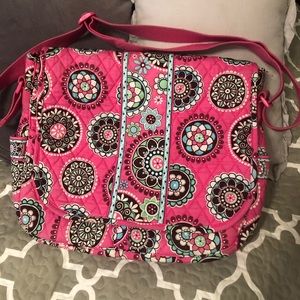Vera Bradley signature messenger bag
